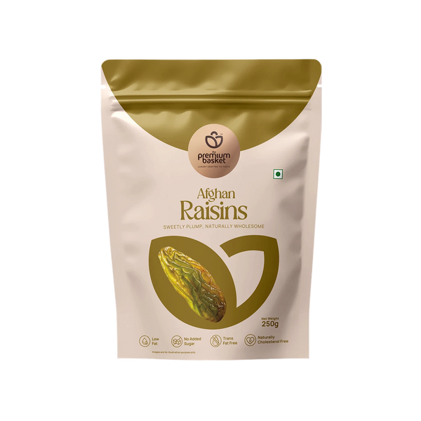 The Premium Basket Afghan Raisins