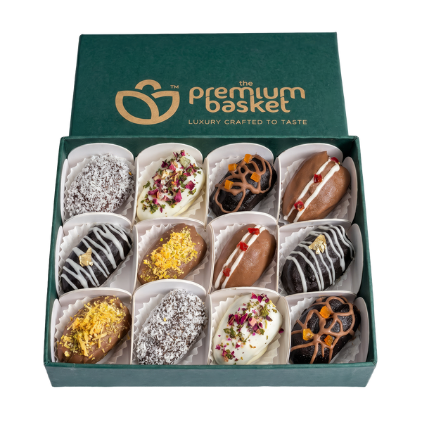 Stuffed Dates Gift Box - 12 Premium Medjool Dates