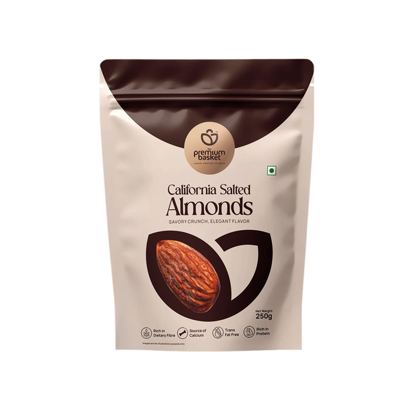 The Premium Basket California Salted Almonds – Premium Gold