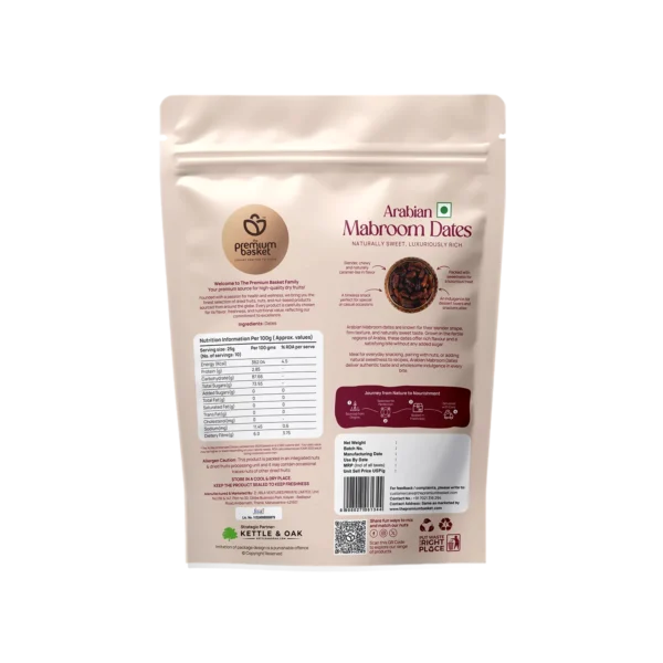 The Premium Basket Arabian Mabroom Dates Hover
