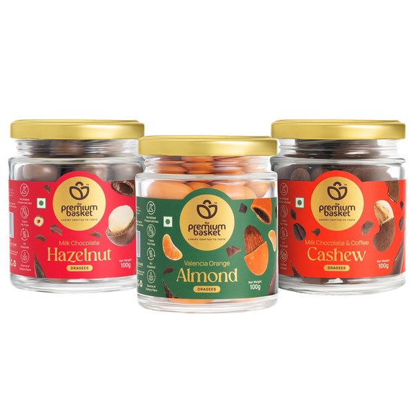 The Premium Basket Gourmet Dragees Trio