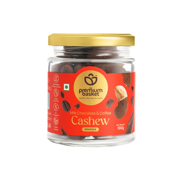 The Premium Basket Milk Chocolate Coffee Cashew
