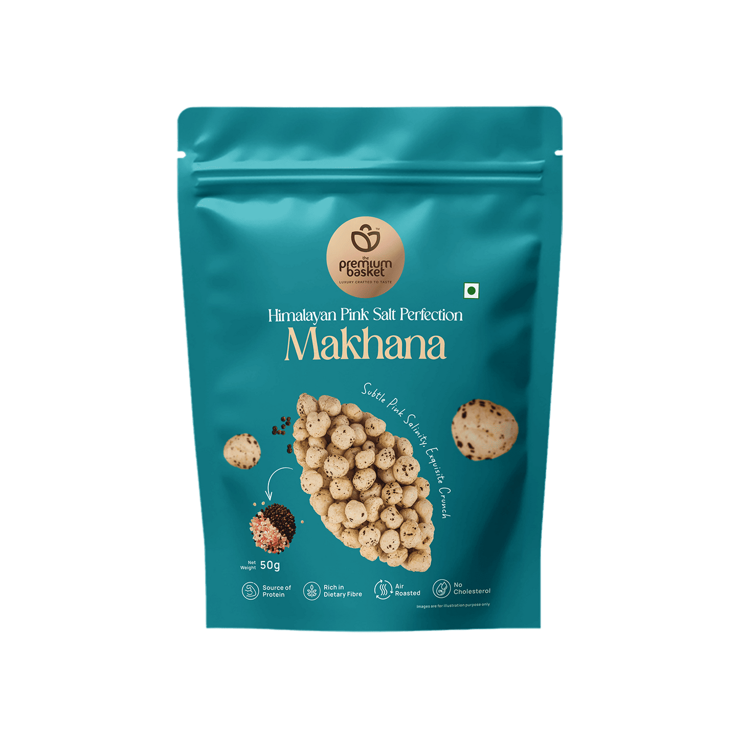 The Premium Basket Himalayan Pink Salt Perfection Makhana