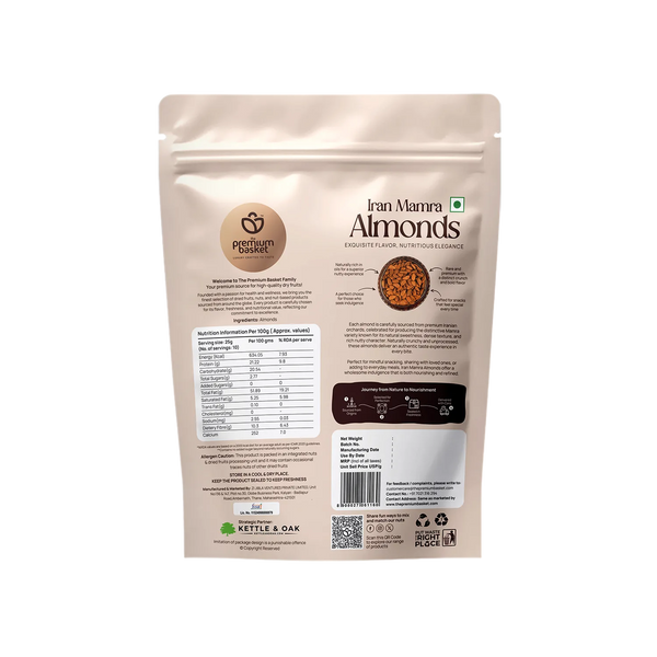 The Premium Basket Iran Mamra Almonds Hover