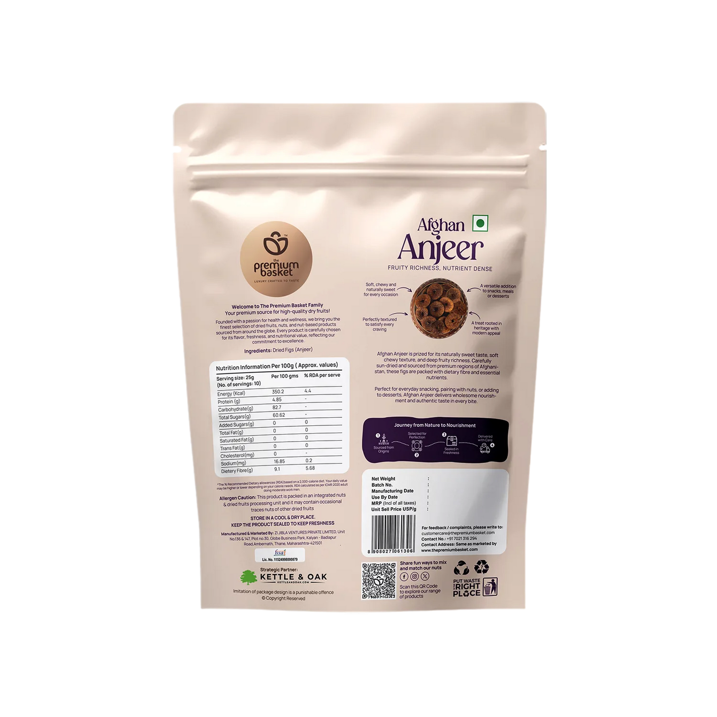 The Premium Basket Afghan Anjeer