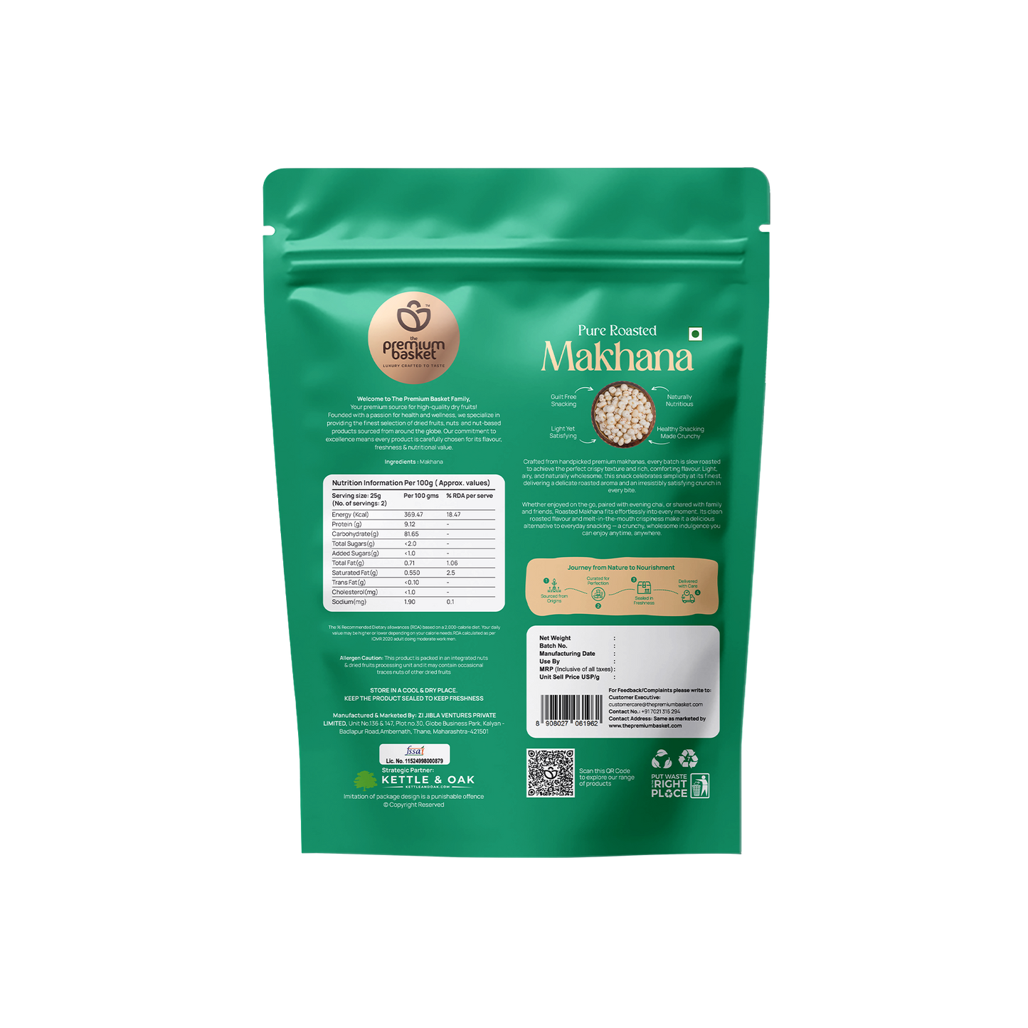 Pure Roasted Makhana