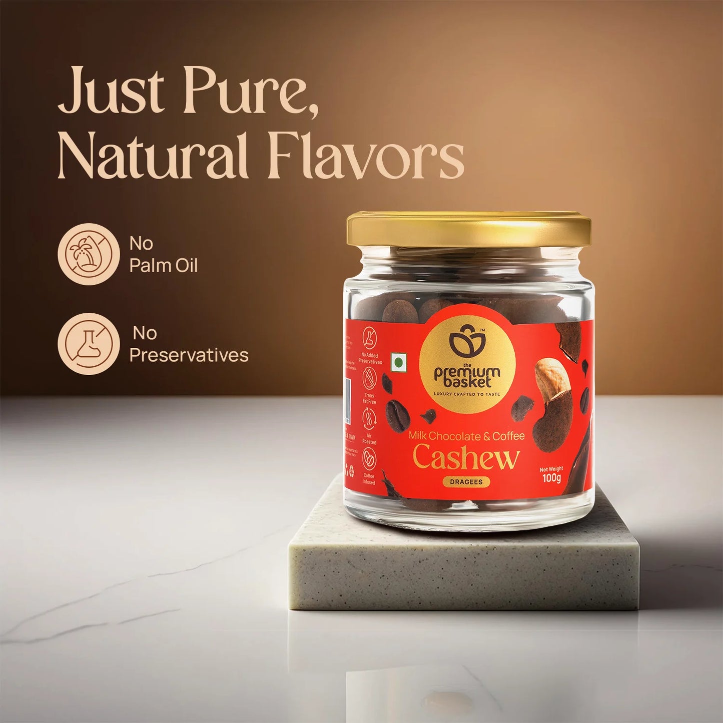 Milk Chocolate Coffee Cashew