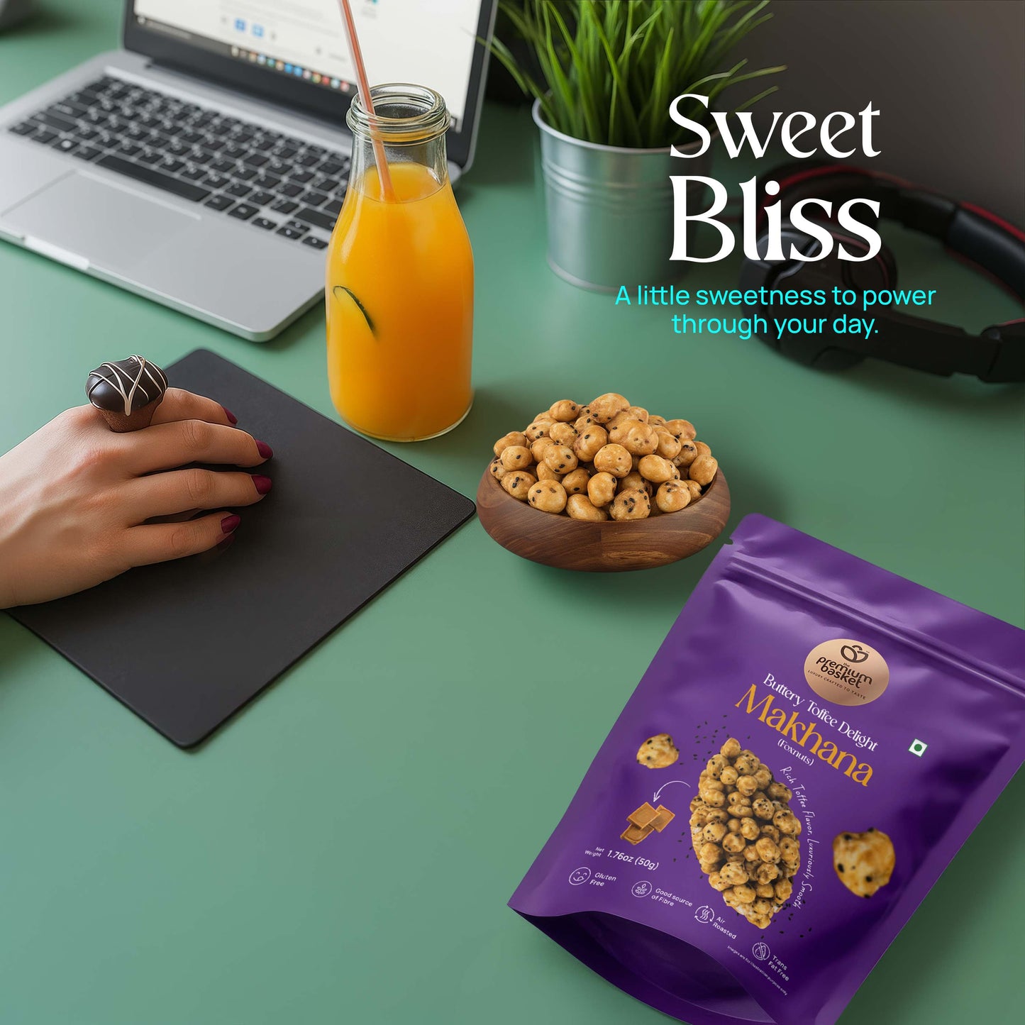 Buttery Toffee Delight Makhana