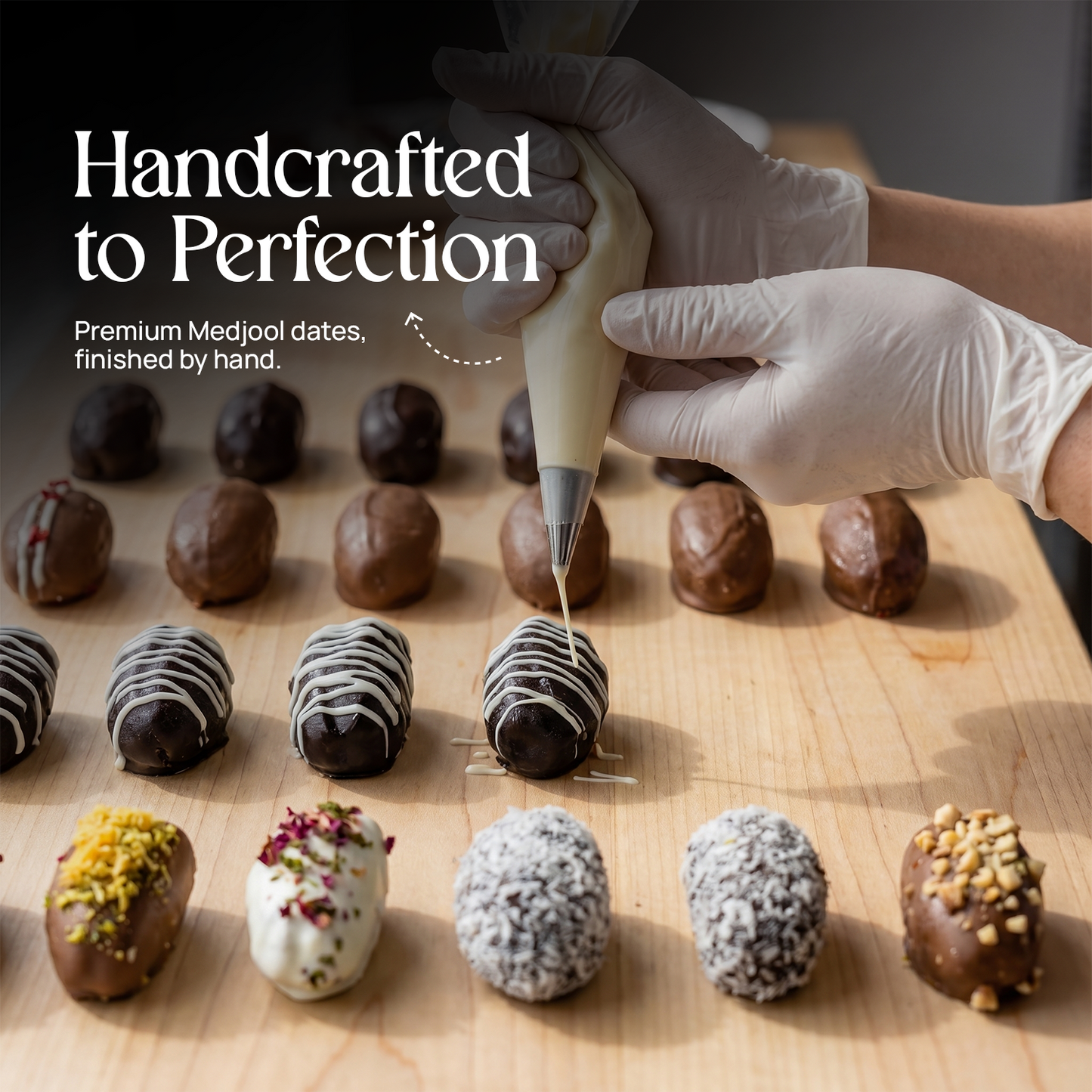 Stuffed Dates Gift Box - 12 Premium Medjool Dates