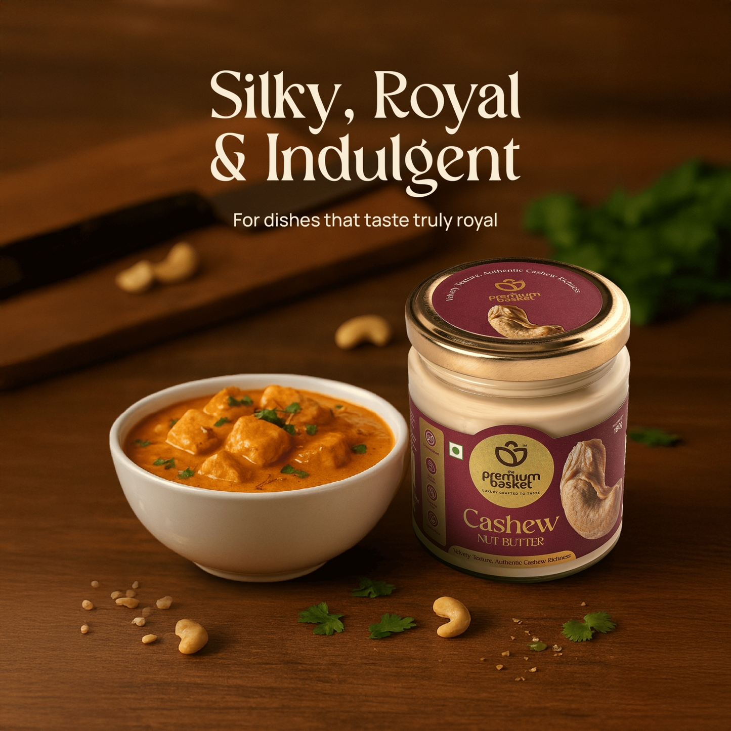 The Premium Basket Cashew Nut Butter