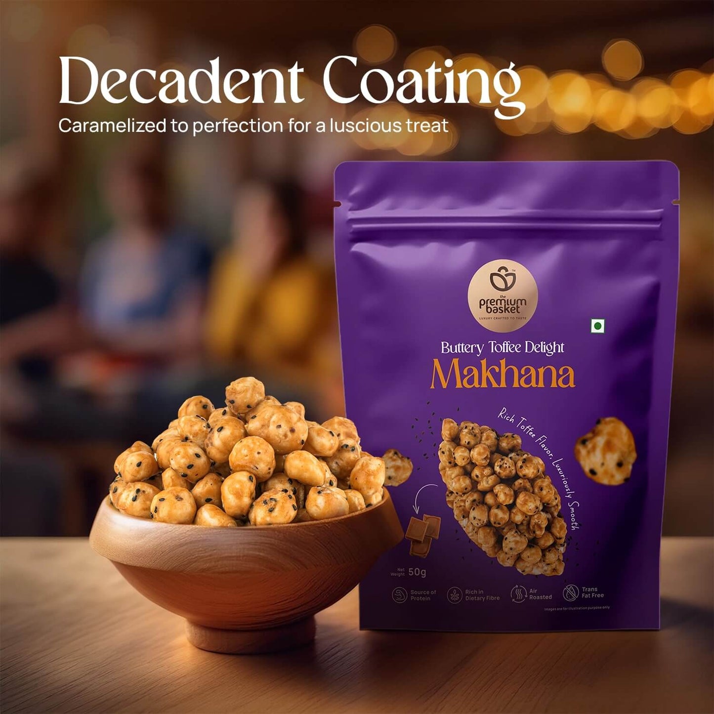 Buttery Toffee Delight Makhana