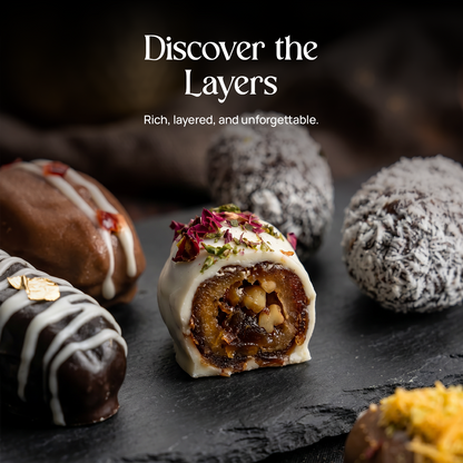 Stuffed Dates Gift Box - 12 Premium Medjool Dates