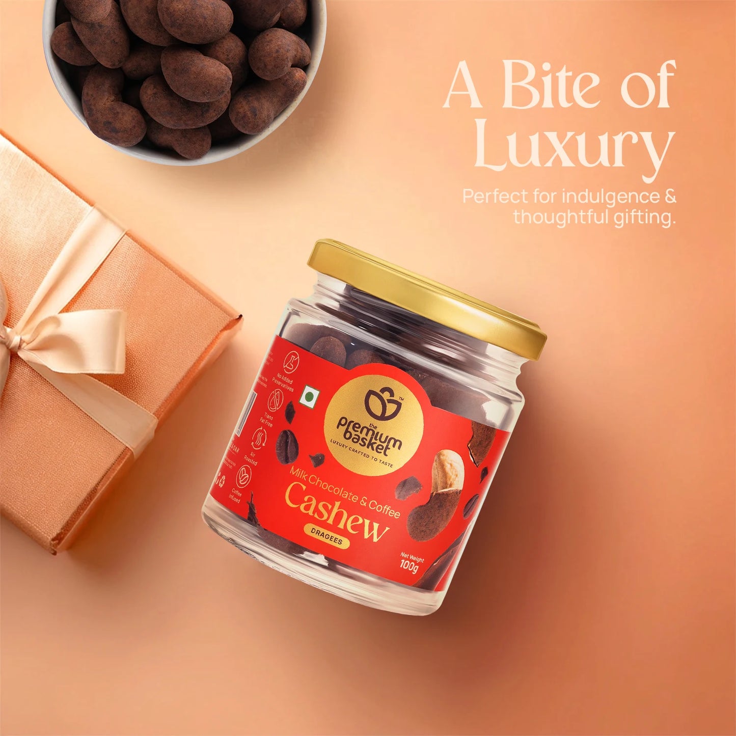 Milk Chocolate Coffee Cashew