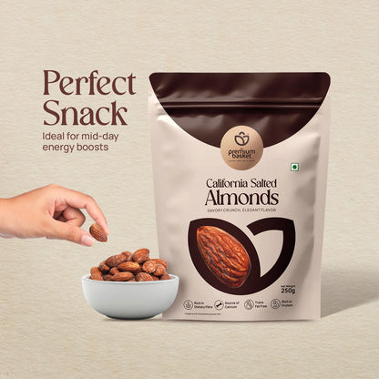 California Salted Almonds – Premium Gold