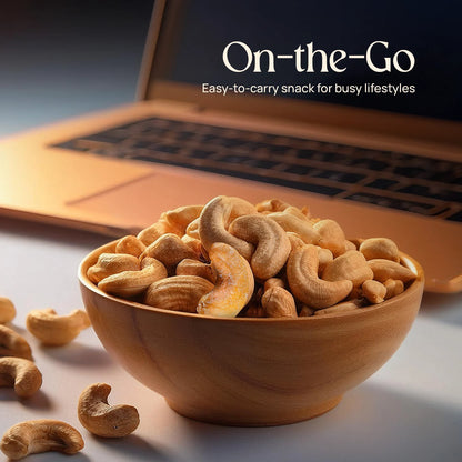 The Premium Basket Goan Salted Cashews W240 grade