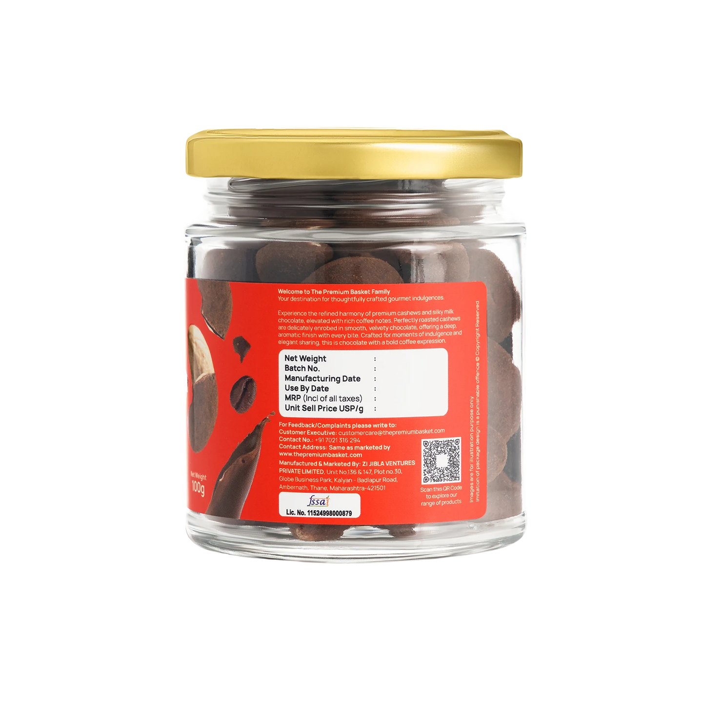 Milk Chocolate Coffee Cashew