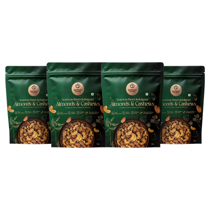 American Ranch Indulgence almonds & cashews snack pouches (4-pack)