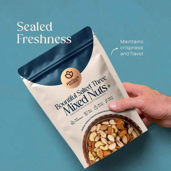 Bountiful Salted Three Mixed Nuts