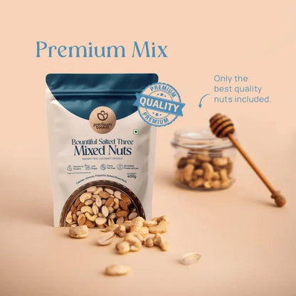 Bountiful Salted Three Mixed Nuts