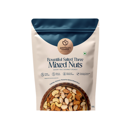 Bountiful Salted Three Mixed Nuts