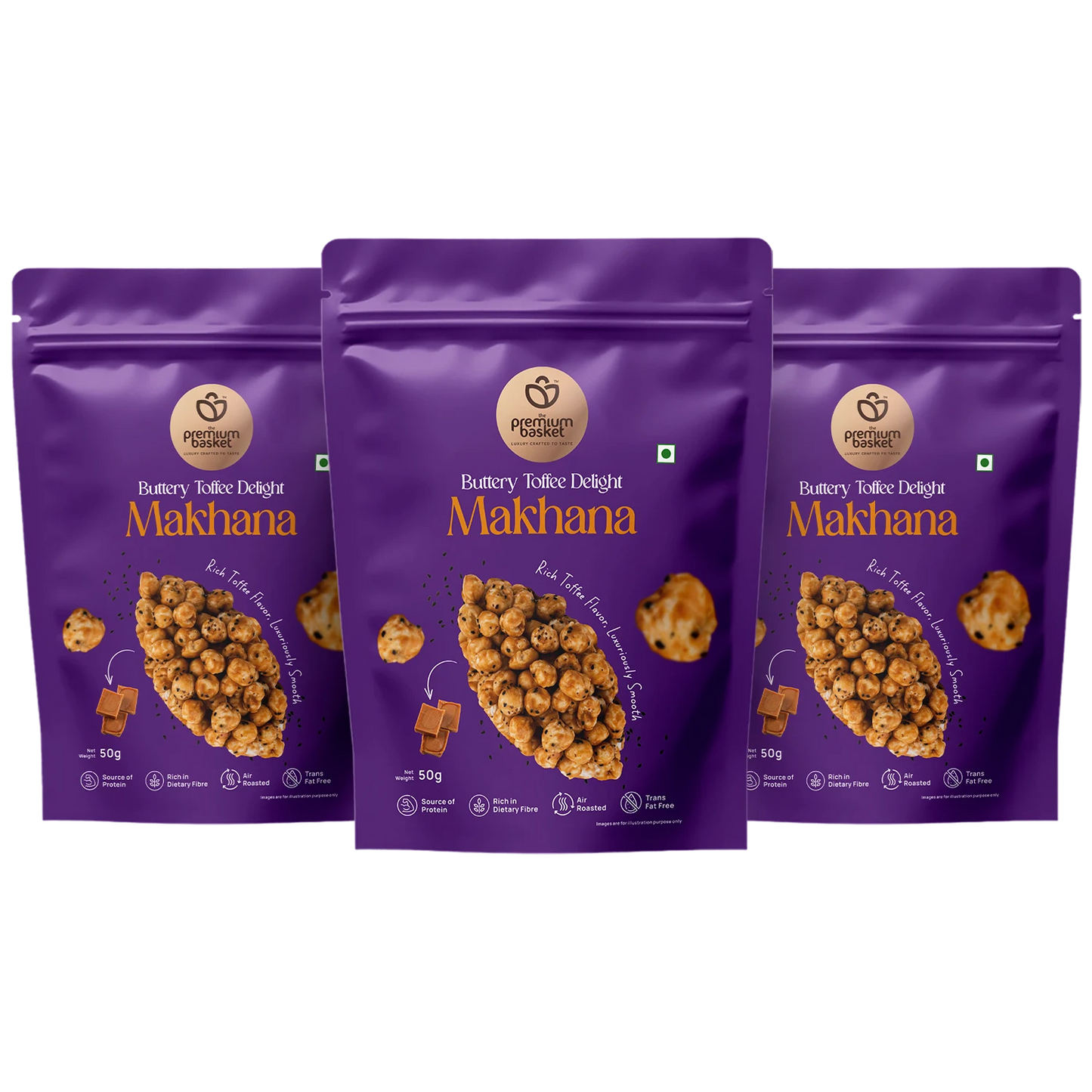 Buttery Toffee Delight Makhana