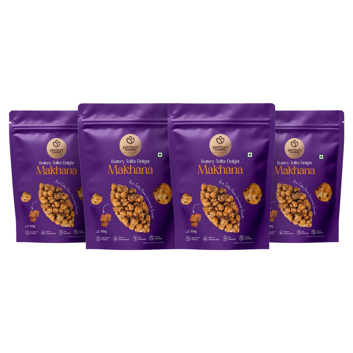 Buttery Toffee Delight Makhana