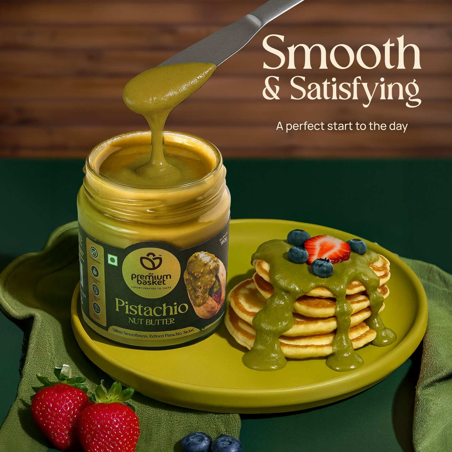 The Premium Basket Pistachio Nut Butter