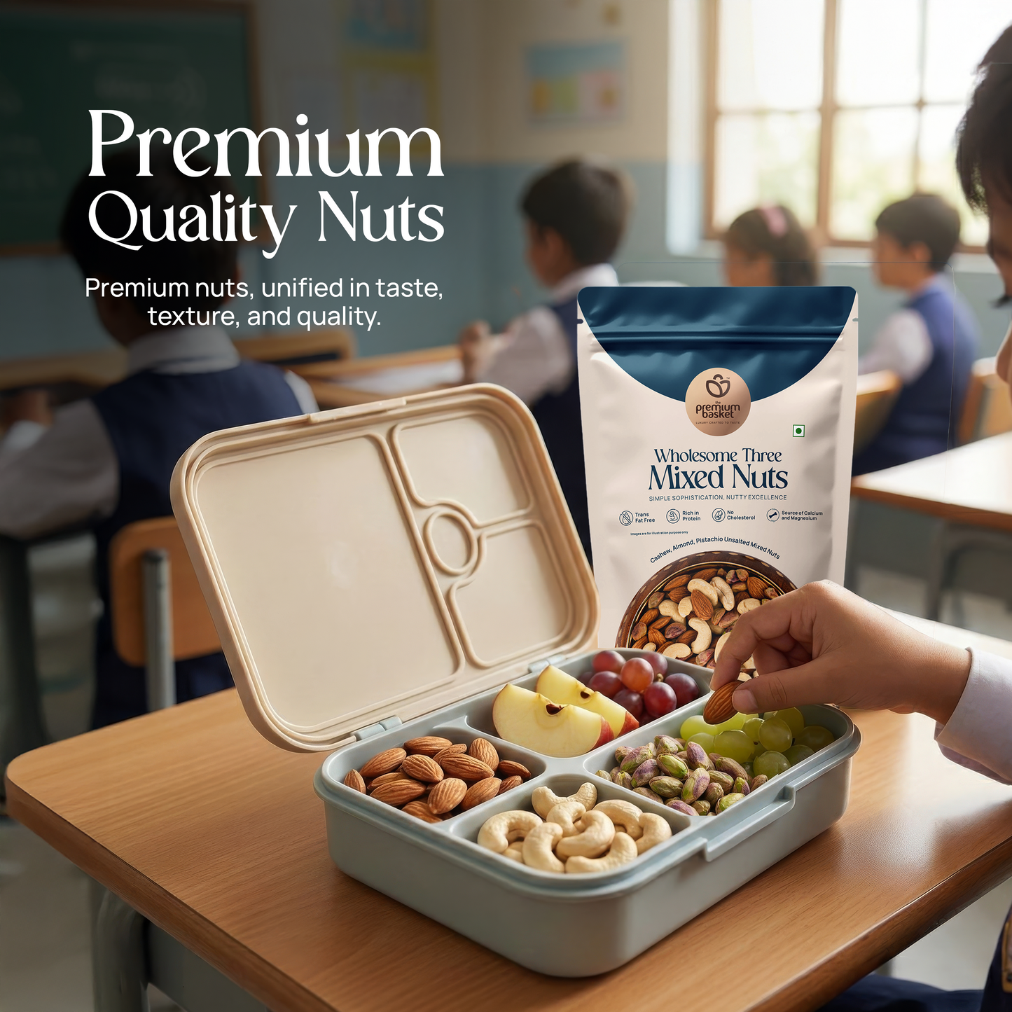 Wholesome Three Mixed Nuts