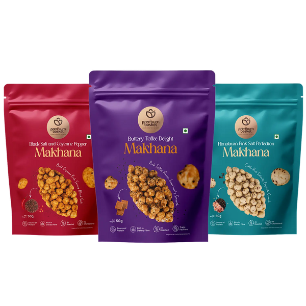 The Premium Basket Gourmet Makhana Trio
