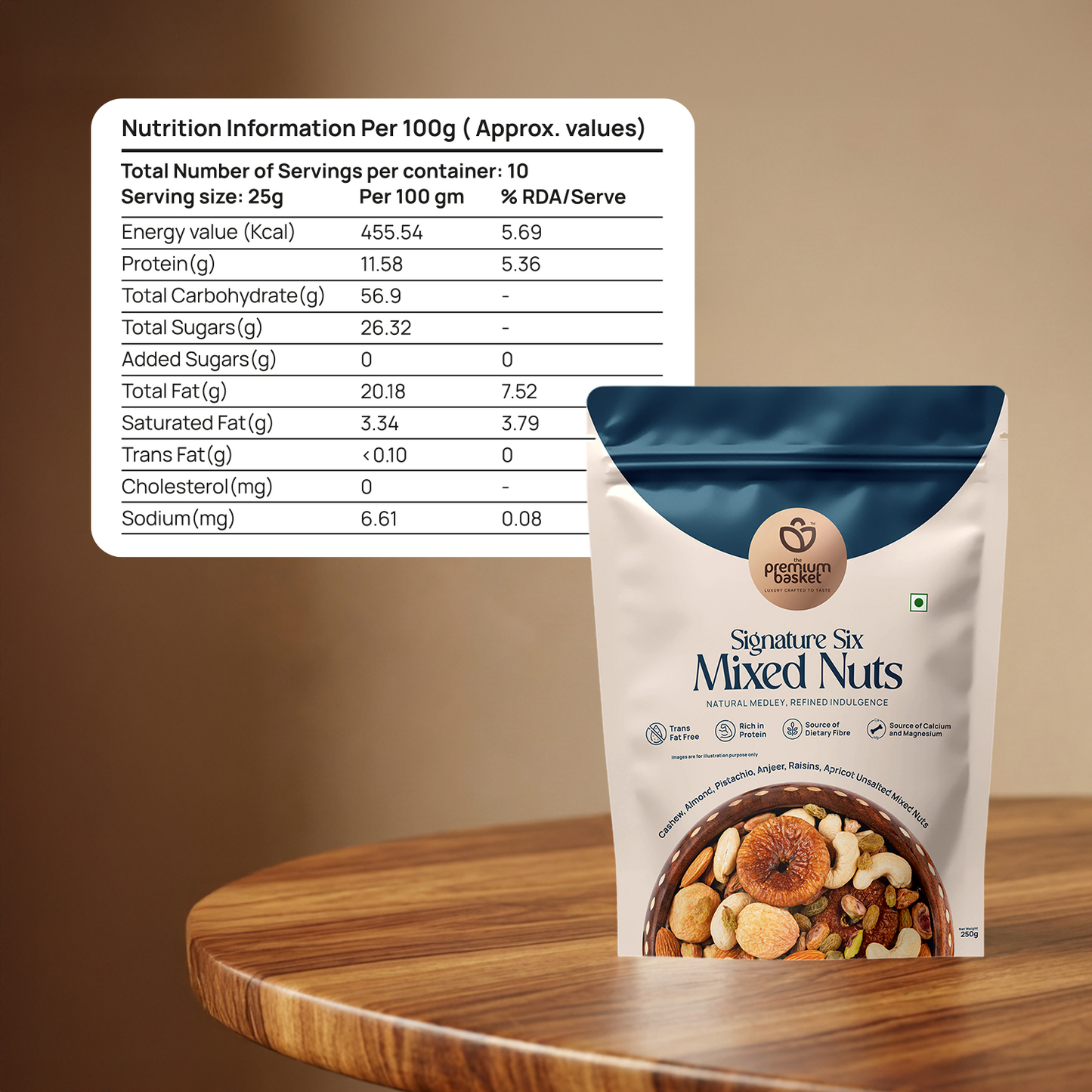 Signature Six Mixed Nuts