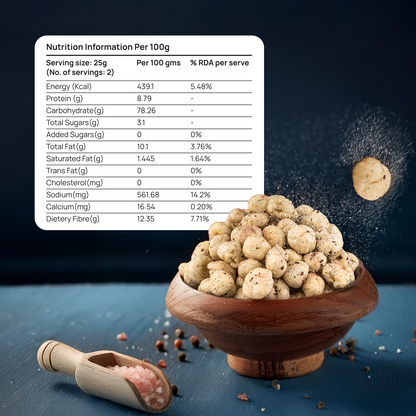 The Premium Basket Himalayan Pink Salt Perfection Makhana