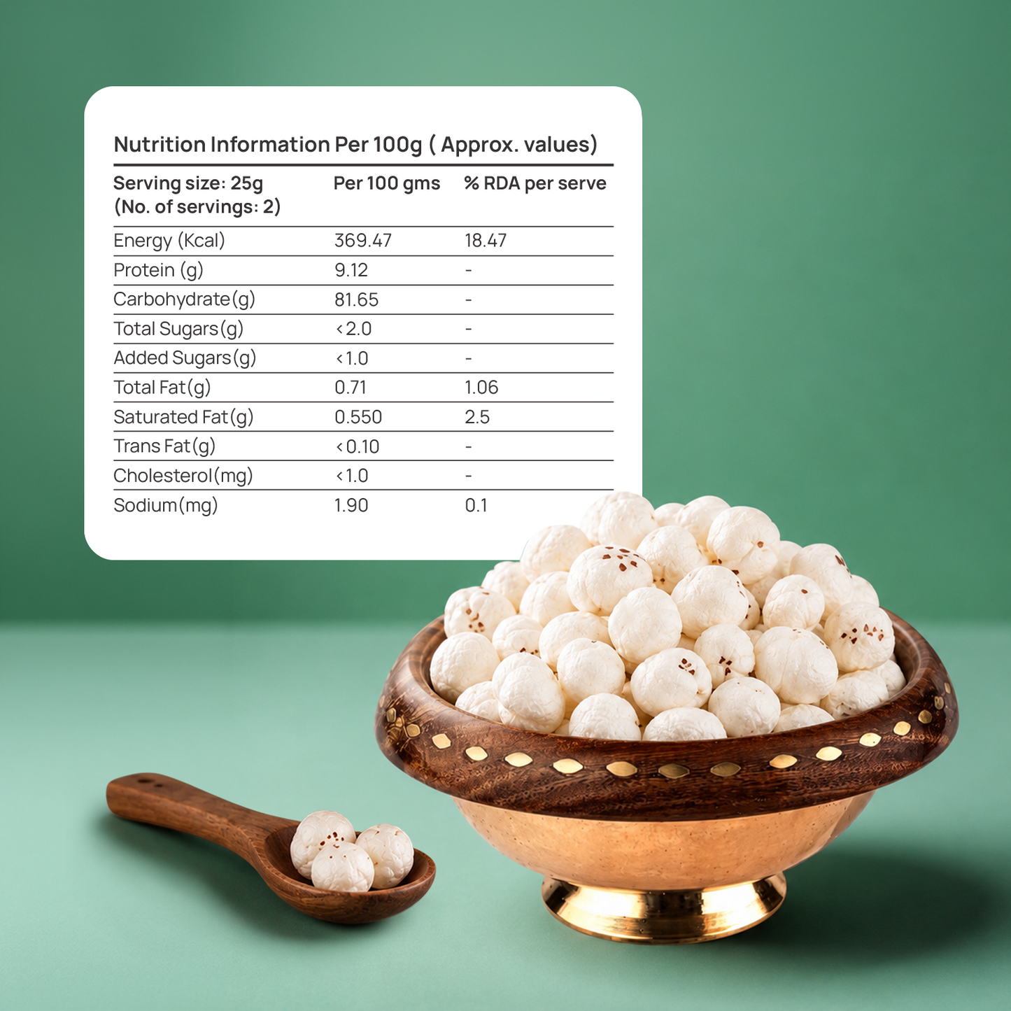 Pure Roasted Makhana