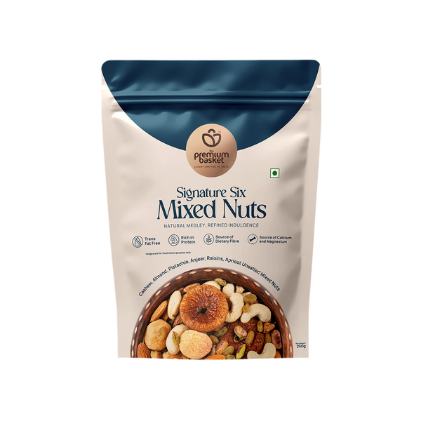 The Premium Basket Signature Six Mixed Nuts