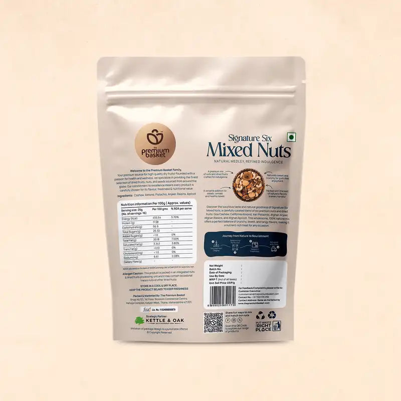 Signature Six Mixed Nuts