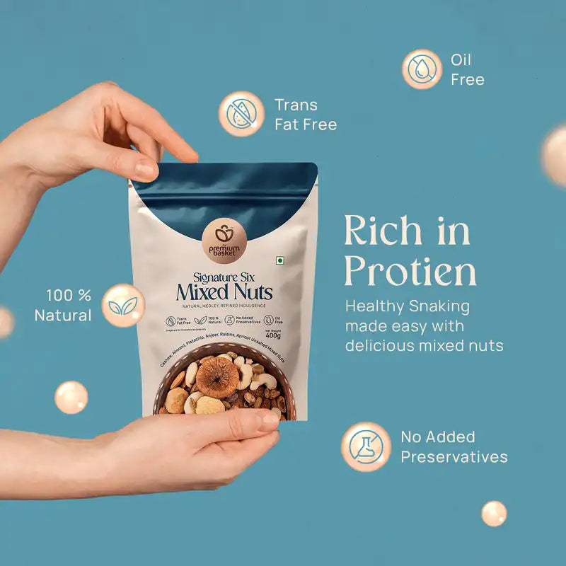 Signature Six Mixed Nuts