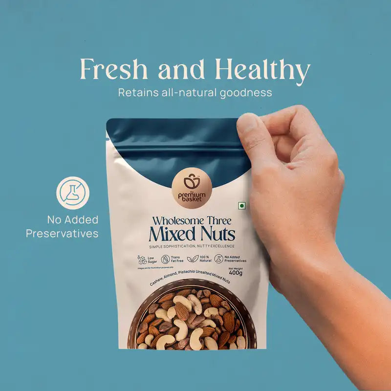 Wholesome Three Mixed Nuts