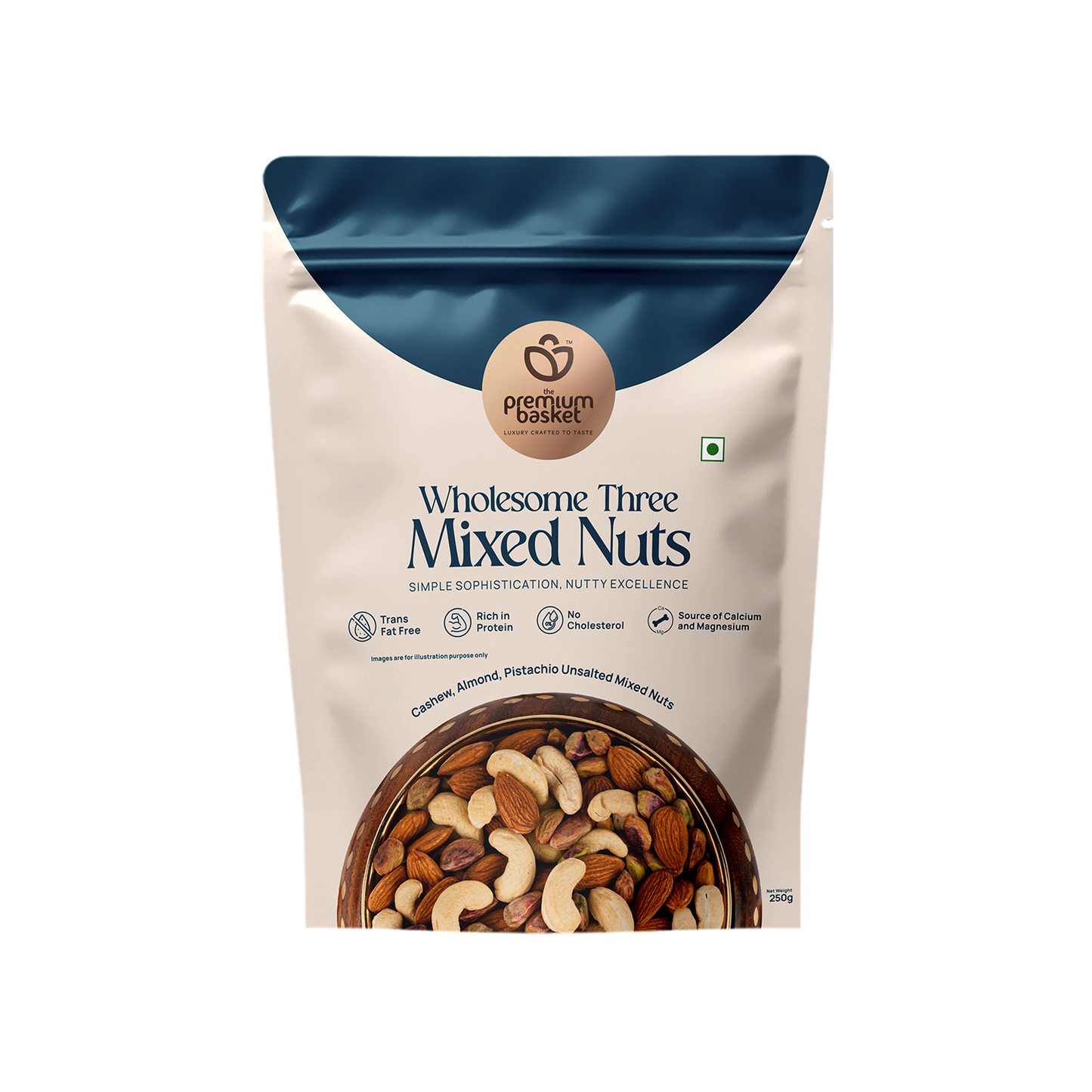 Wholesome Three Mixed Nuts