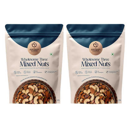 Wholesome Three Mixed Nuts