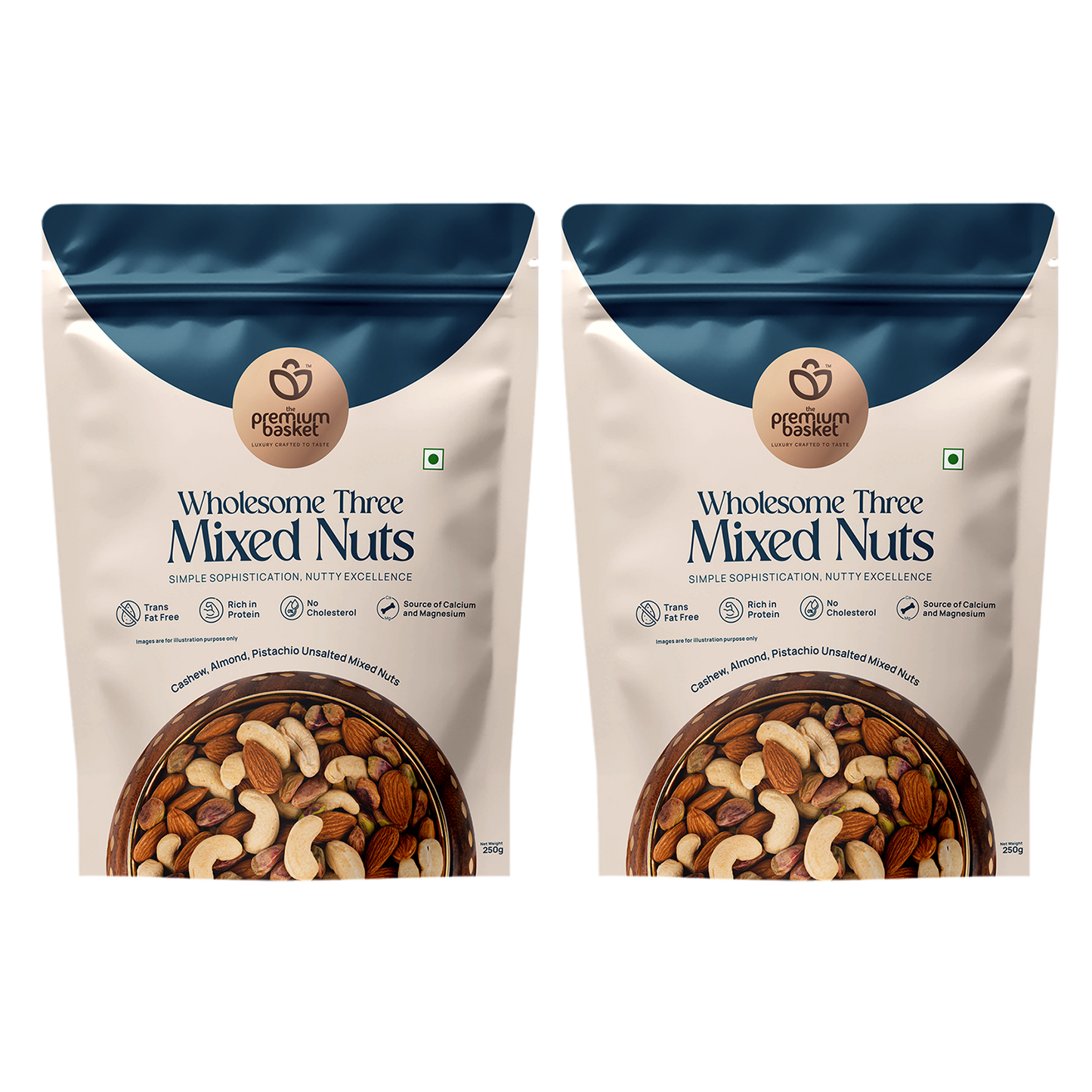 Wholesome Three Mixed Nuts